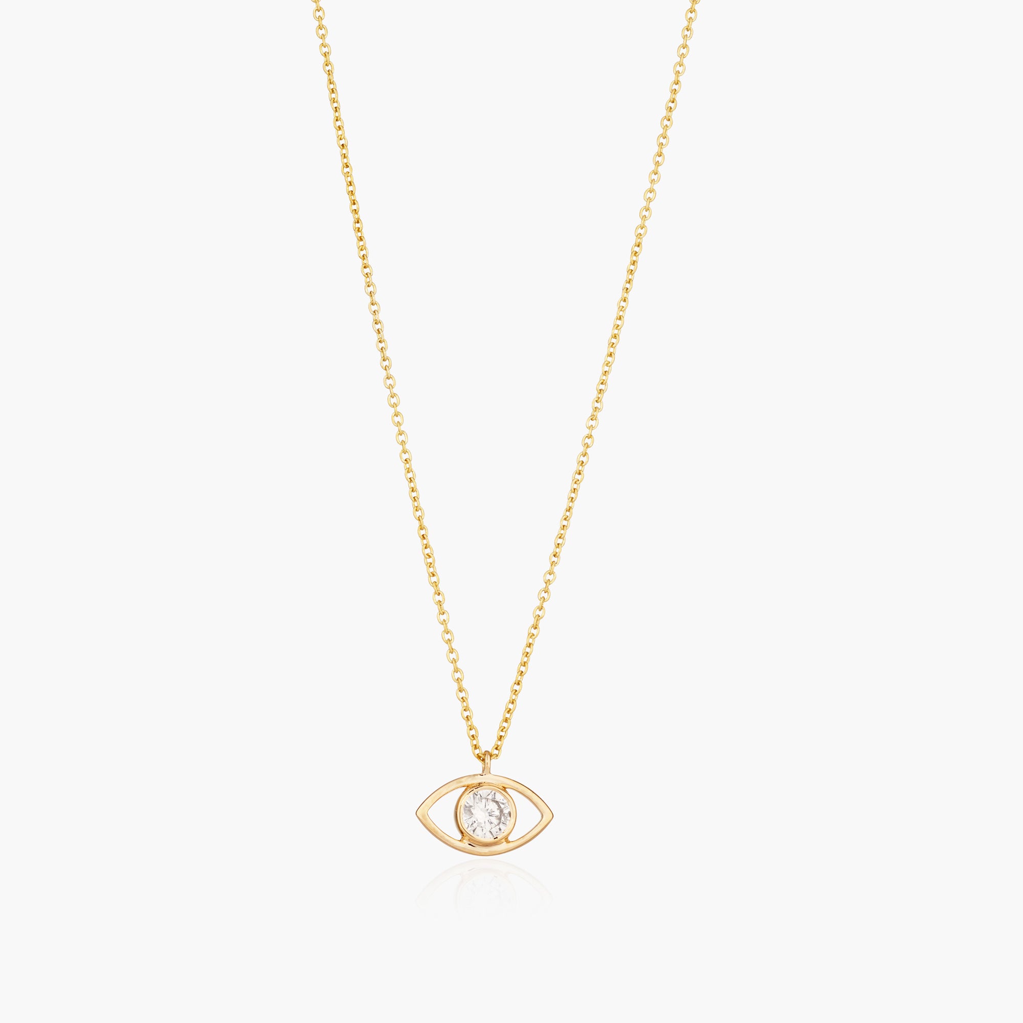 Third eye store diamond necklace